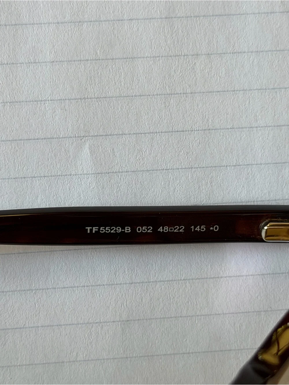 Tom Ford TF5529-B Round Tortoise shell Eye Glasses